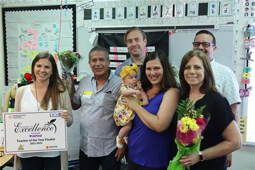 Rebecca Byrne and family